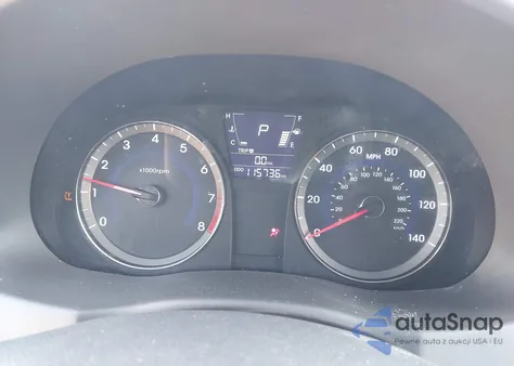 2012 Hyundai Accent Gls z USA, uszkodzony, nr VIN KMHCU4AE0CU068634